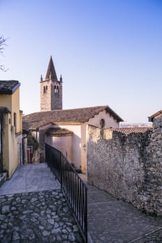 Santa Maria dei Domenicani is a small, 15th-century, Roman Catholic church, located inside the Scaliger walls near Piazza dell’Antenna in Soave, Italy.