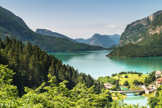 Lake Molveno, elected most beautiful lake in Italy in 2015