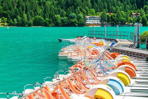 Lake Molveno, elected most beautiful lake in Italy in 2015.