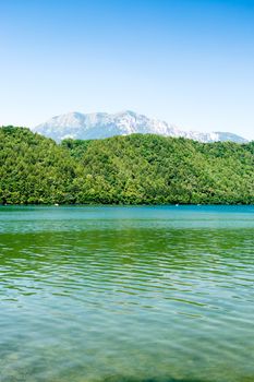 Levico Lake, one of the most beautiful lakes in Italy.