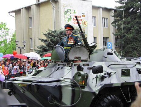 Celebration Of The 70Th Anniversary Of The Victory Day, Pyatigorsk Russia - May 09, 2015