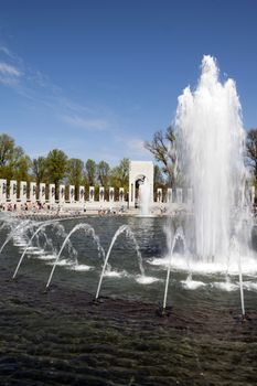 The National World War II Memorial in Washington D.C., USA