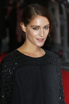 UNITED KINGDOM, London: Ariane Labed attends a screening of The Lobster during the BFI London Film Festival at Vue West in London on October 13, 2015. 