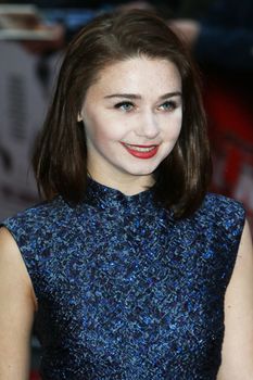 UNITED KINGDOM, London: Jessica Barden attends a screening of The Lobster during the BFI London Film Festival at Vue West in London on October 13, 2015. 