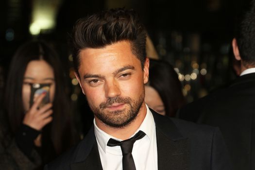 UNITED KINGDOM, London: Dominic Cooper attends a screening of The Lady in the Van during the BFI London Film Festival at Odeon Leicester Square on October 13, 2015. 