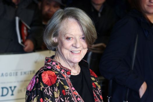 UNITED KINGDOM, London: Dame Maggie Smith attends a screening of The Lady in the Van during the BFI London Film Festival at Odeon Leicester Square on October 13, 2015. 