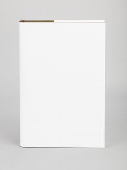 Blank book with white cover