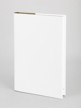 Blank book with white cover