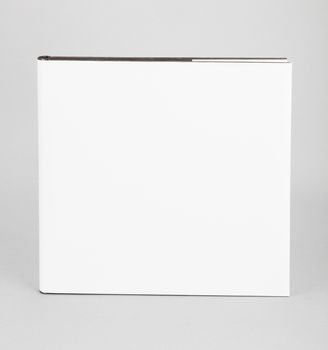 Blank book with white cover