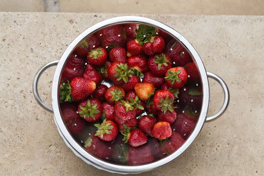 Fresh ripe  strawberry