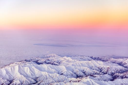 The Aerial Photo of Mount. Beautiful View