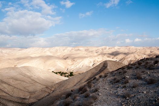 Wadi celt judean desert travel attraction in Israel