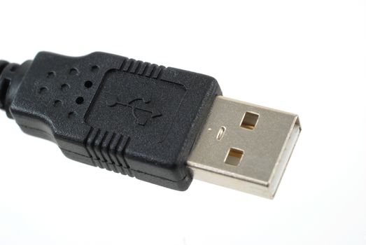 stock pictures of an USB cable and connector