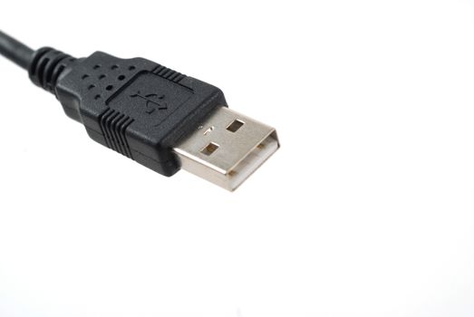 stock pictures of an USB cable and connector