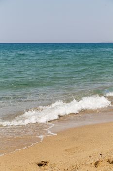 View of the wonderful beach of Piscinas, Sardinia