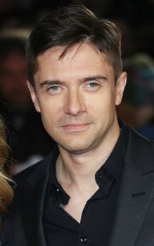 UNITED KINGDOM, London: Topher Grace attends a screening of Truth during the BFI London Film Festival at Odeon Leicester Square on October 17, 2015. 