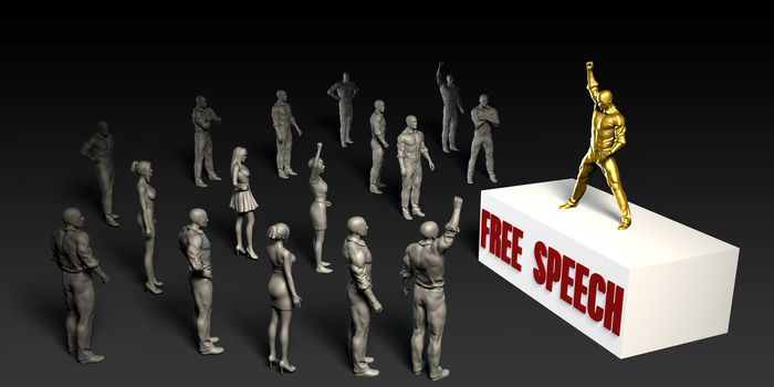 Free Speech Fight For and Championing a Cause