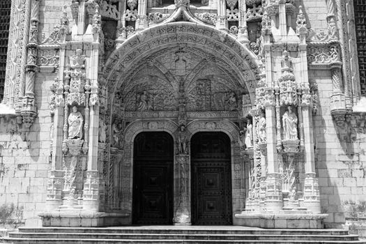 jeronimos architecture monochrome lisbon Portugal