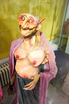 Berlin, Germany - October 29, 2013: Impressions from the Puppet Theater Museum in Berlin-Neukoelln