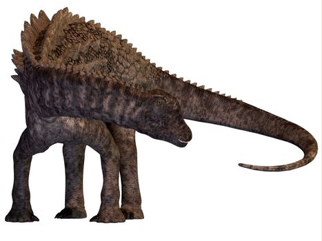 Ampelosaurus was a herbivorous sauropod dinosaur that lived in Europe during the Cretaceous Era.