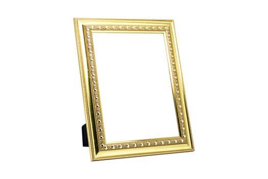 picture frame isolated on white background, decorate object