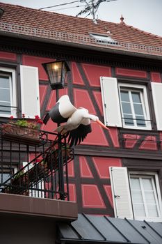 Romantic vacation oin Alsace Barr town in France