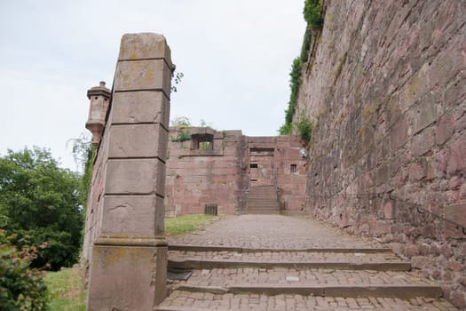 Romantic and beautiful Heidelberg castle for europe tourism