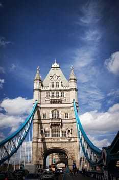 Tower Bridge in London, UK