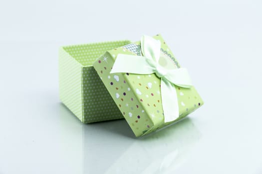 gift box isolated on white background, colorful gifts box.