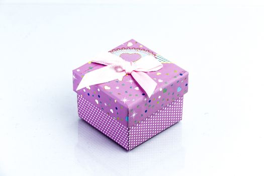 gift box isolated on white background, colorful gifts box.