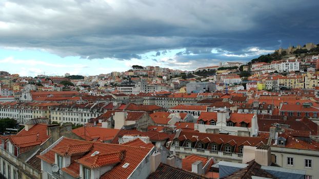 View over the capital city of Portugal, Lisbon