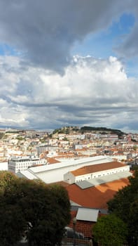 View over the capital city of Portugal, Lisbon