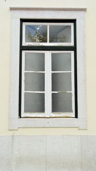 Detail of some windows, Lisbon, Portugal