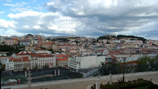 View over the capital city of Portugal, Lisbon