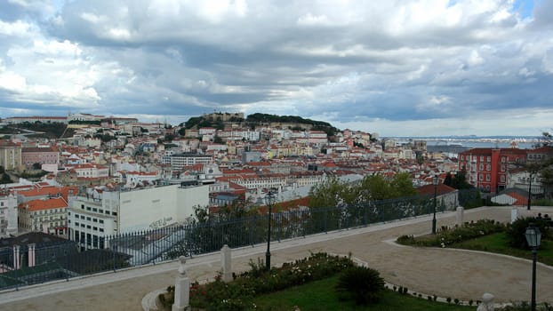 View over the capital city of Portugal, Lisbon