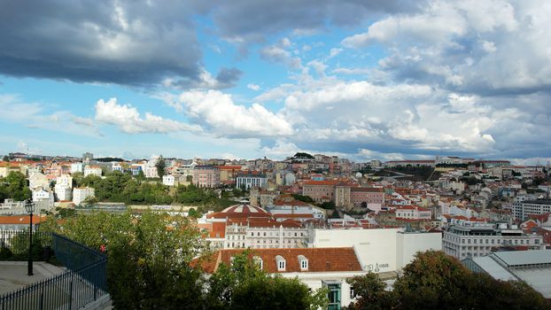 View over the capital city of Portugal, Lisbon