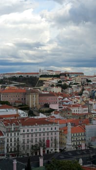 View over the capital city of Portugal, Lisbon