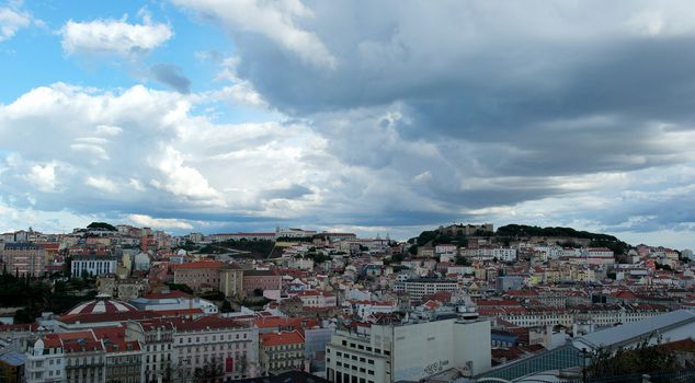 View over the capital city of Portugal, Lisbon