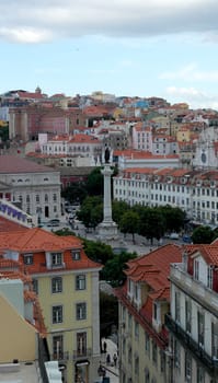 View over the capital city of Portugal, Lisbon