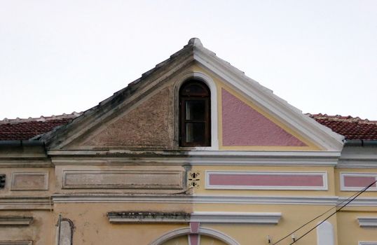 Picture of a Half renovated house facade in albania