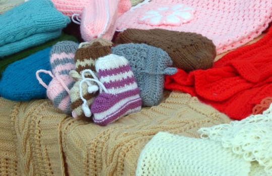 Picture of a Knitted clothes for sale 