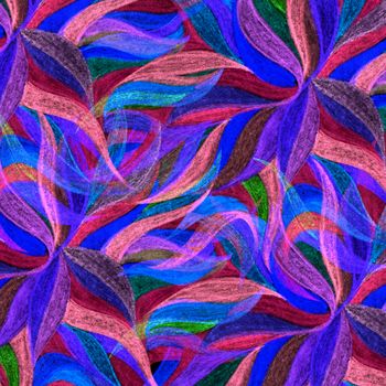 Abstract color pencil draw background