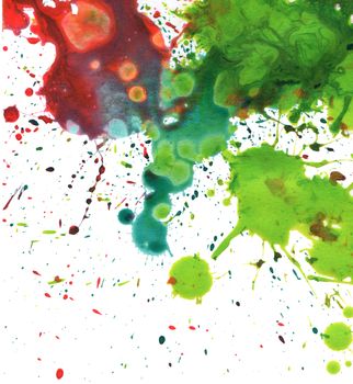 abstract watercolor painting blot background