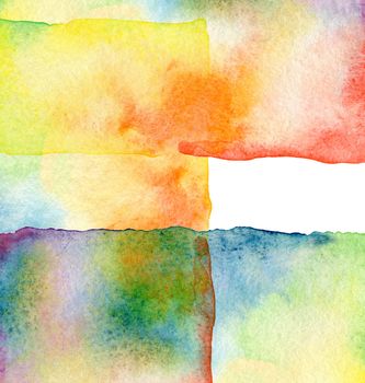 Abstract  watercolor painted background