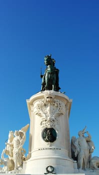 Statue of King Joseph, Lisbon, Portugal