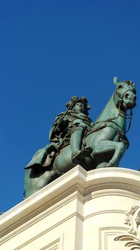 Statue of King Joseph, Lisbon, Portugal