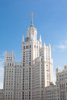High-rise moscow building 
