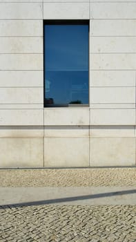 Detail of a modern building, Lisbon, Portugal