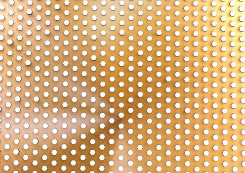 Abstract honeycomb background 3d illustration or backdrop.