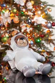 Toy near the New Year's tree